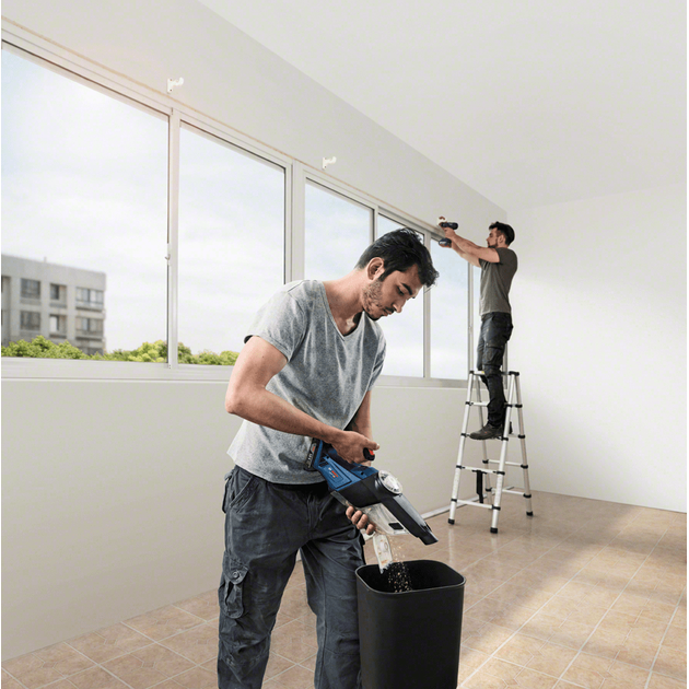 Пылесос Li-ion 18 В BOSCH GAS 18V-1 (06019C6200), фото , изображение 3 | SNABZHENIE.com.ua Пылесос Li-ion 18 В BOSCH GAS 18V-1 (06019C6200), фото , изображение 3 | SNABZHENIE.com.ua