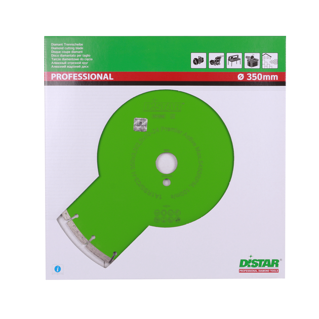 Алмазный отрезной круг 350x3,5/2,5x10x32 Premier Active, фото , изображение 4 | SNABZHENIE.com.ua