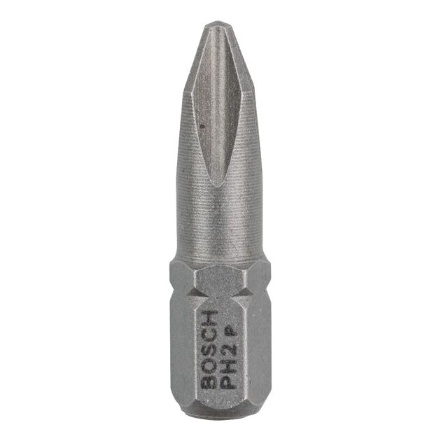 Бита PH2 x 25 мм, Extra Hard, 100 шт. BOSCH (2607001514), фото  | SNABZHENIE.com.ua