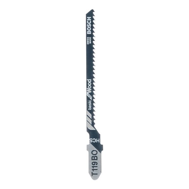 Полотно HCS T 119 BO Basic для лобзиков BOSCH по дереву, фото  | SNABZHENIE.com.ua