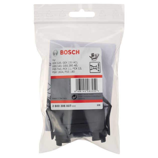Адаптер для підключення шліфмашин до пилососа BOSCH (2600306007), фото , зображення 2 | SNABZHENIE.com.ua Адаптер для підключення шліфмашин до пилососа BOSCH (2600306007), фото , зображення 2 | SNABZHENIE.com.ua