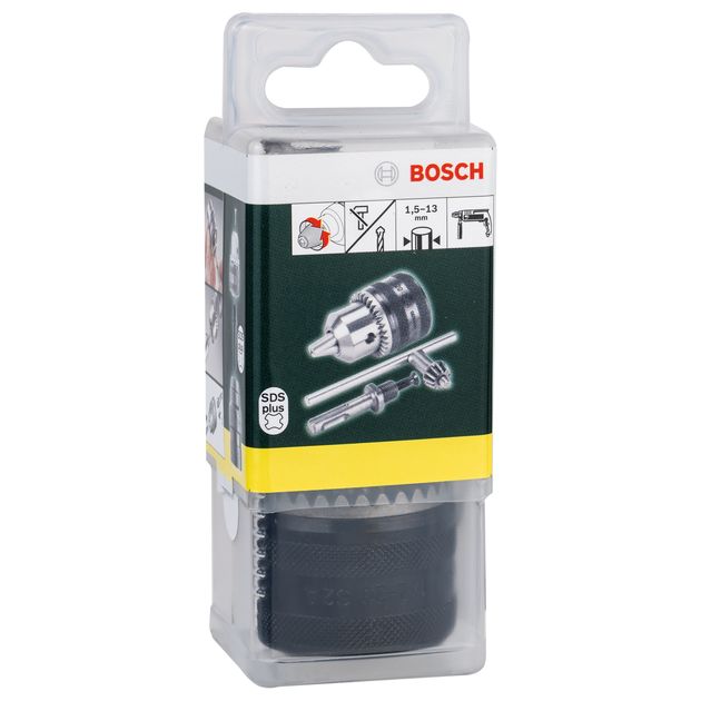 Адаптер SDS-PLUS и зубчатый патрон BOSCH (2607000982), фото , изображение 3 | SNABZHENIE.com.ua Адаптер SDS-PLUS и зубчатый патрон BOSCH (2607000982), фото , изображение 3 | SNABZHENIE.com.ua