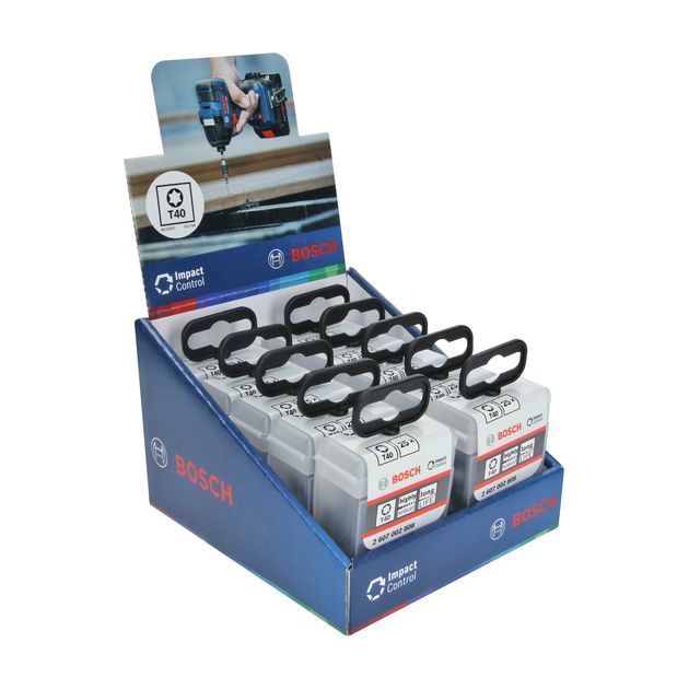 Бита T40 x 25 мм Impact Control TicTac, 25 шт, BOSCH, фото , изображение 2 | SNABZHENIE.com.ua