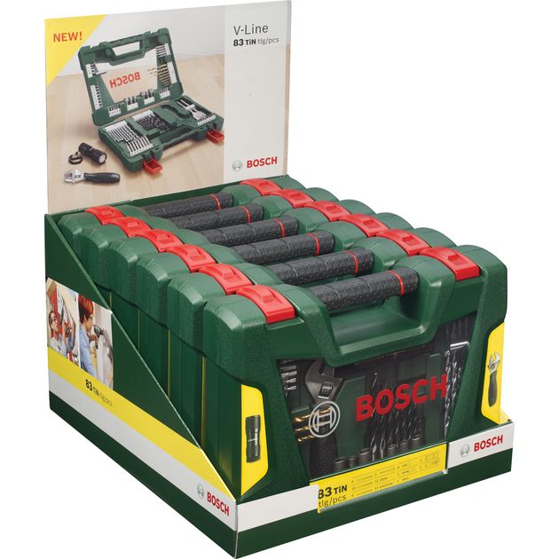 Принадлежности V-Line-83 х6 в дисплее BOSCH (2607017309), фото , изображение 3 | SNABZHENIE.com.ua