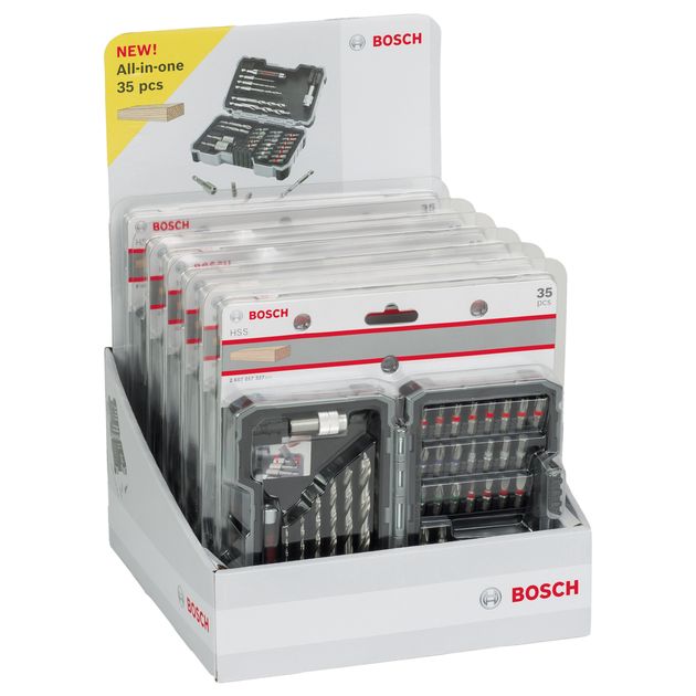 Набір PRO-Mix Дерево 35 шт. BOSCH (2607017327), фото , зображення 3 | SNABZHENIE.com.ua