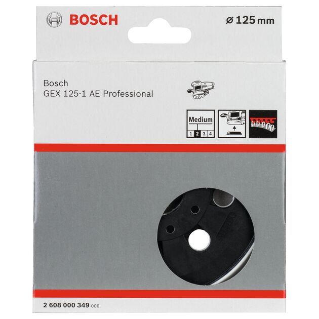 Шлифплатформа GEX 125-1 AE BOSCH (2608000349), фото , изображение 2 | SNABZHENIE.com.ua