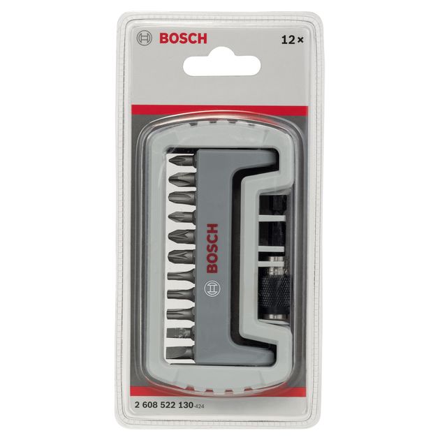Набор бит PH, PZ, T, S для шуруповерта 11 шт. BOSCH 2608522130, фото , изображение 3 | SNABZHENIE.com.ua