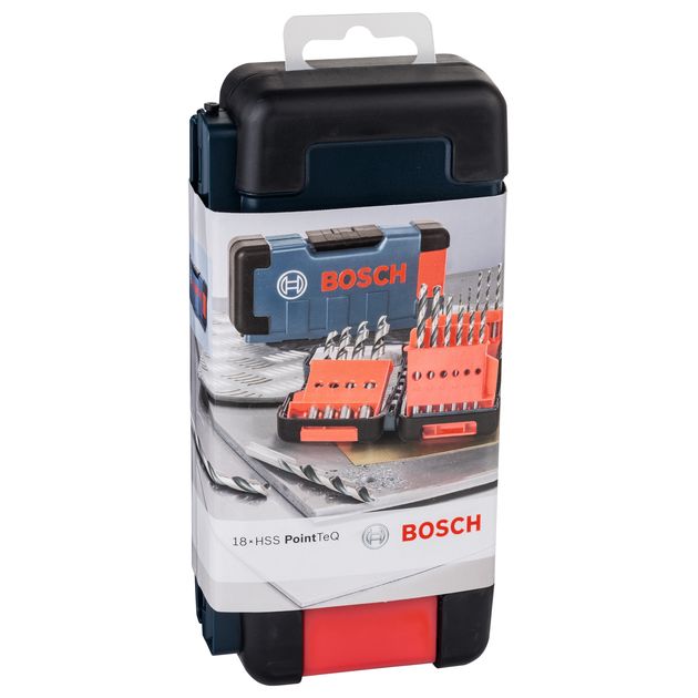 Набор сверл по металлу 1-10 мм, 18 шт. BOSCH (2608577350), фото , изображение 3 | SNABZHENIE.com.ua Набор сверл по металлу 1-10 мм, 18 шт. BOSCH (2608577350), фото , изображение 3 | SNABZHENIE.com.ua