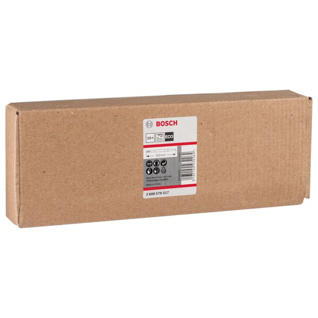 Зубило пикообразное 250 мм, ECO SDS-plus, 10 шт, BOSCH, фото , изображение 4 | SNABZHENIE.com.ua