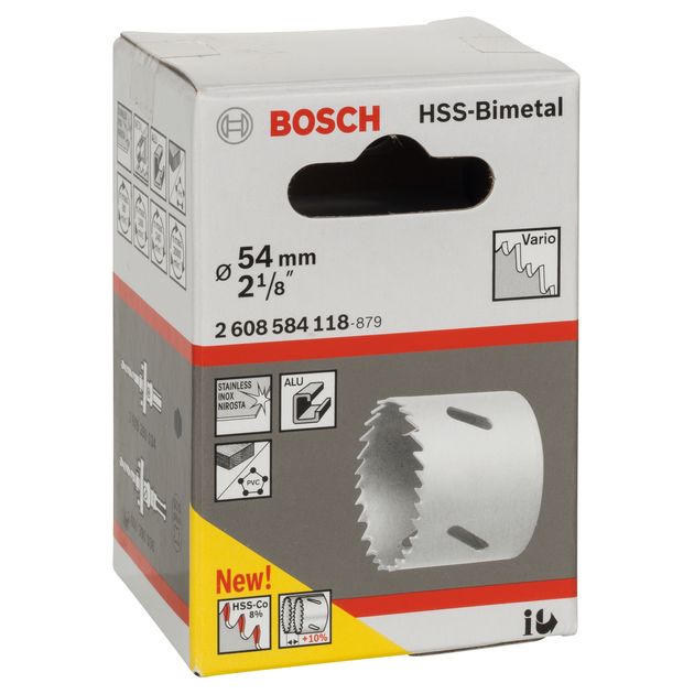 Коронка 54 мм по дереву та металу STANDARD BOSCH (2608584118), фото , зображення 3 | SNABZHENIE.com.ua Коронка 54 мм по дереву та металу STANDARD BOSCH (2608584118), фото , зображення 3 | SNABZHENIE.com.ua