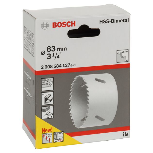 Коронка по дереву и металлу STANDARD BOSCH 83 мм (2608584127), фото , изображение 3 | SNABZHENIE.com.ua Коронка по дереву и металлу STANDARD BOSCH 83 мм (2608584127), фото , изображение 3 | SNABZHENIE.com.ua
