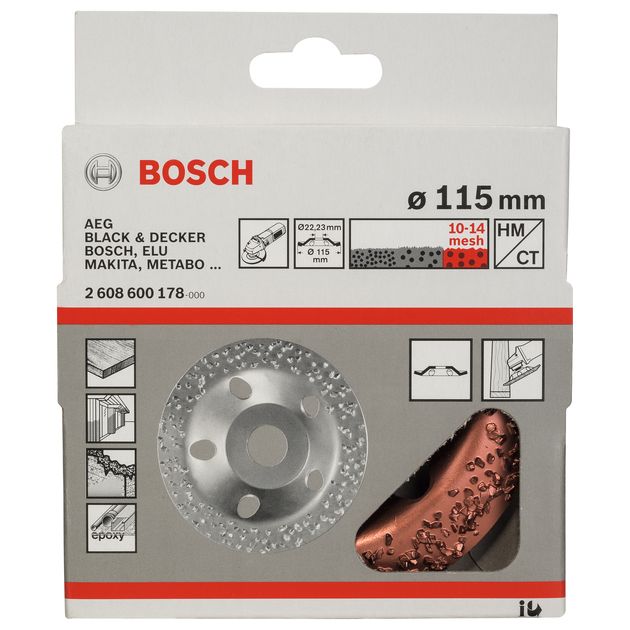 Алмазний чашечний шліфкруг 115 мм для бетону BOSCH (2608600178), фото , зображення 3 | SNABZHENIE.com.ua Алмазний чашечний шліфкруг 115 мм для бетону BOSCH (2608600178), фото , зображення 3 | SNABZHENIE.com.ua