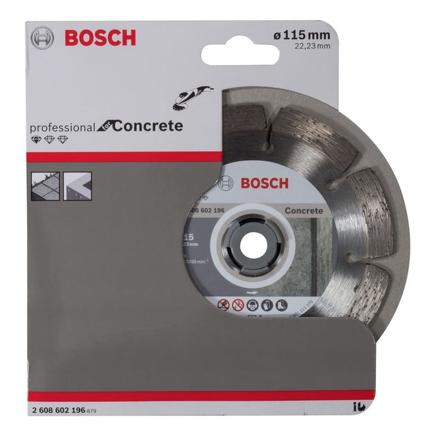 Алмазный отрезной круг 115 мм для бетона Standard BOSCH, фото , изображение 4 | SNABZHENIE.com.ua Алмазный отрезной круг 115 мм для бетона Standard BOSCH, фото , изображение 4 | SNABZHENIE.com.ua