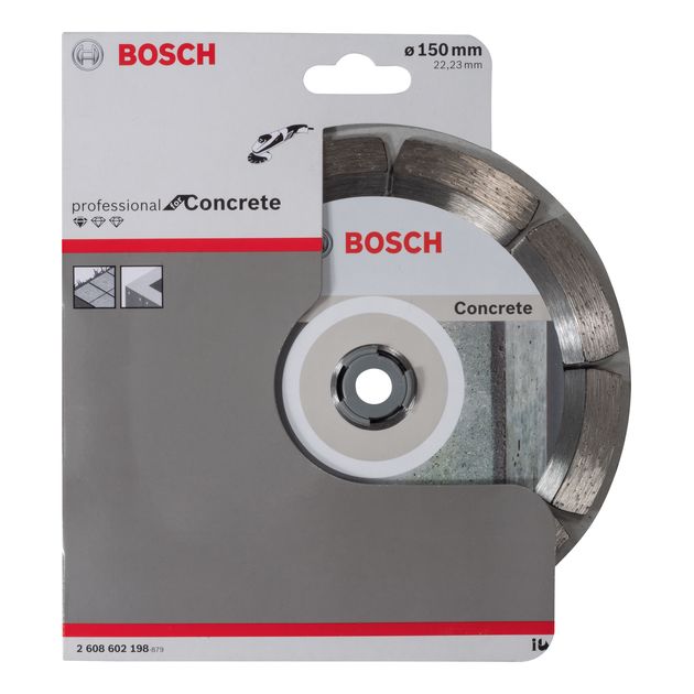 Алмазный отрезной круг 150 мм для бетона BOSCH (2608602198), фото , изображение 4 | SNABZHENIE.com.ua Алмазный отрезной круг 150 мм для бетона BOSCH (2608602198), фото , изображение 4 | SNABZHENIE.com.ua