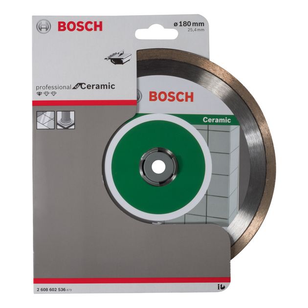 Алмазний відрізний круг 180 x 25,4 мм для керамічної плитки Standard for Ceramic BOSCH (2608602536), фото , зображення 4 | SNABZHENIE.com.ua Алмазний відрізний круг 180 x 25,4 мм для керамічної плитки Standard for Ceramic BOSCH (2608602536), фото , зображення 4 | SNABZHENIE.com.ua