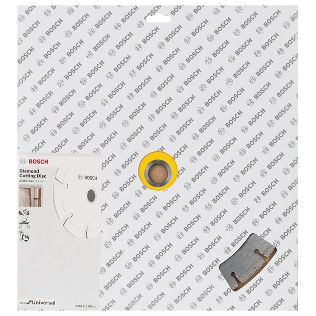 Алмазний відрізний круг 350 мм x 25 мм, ECO для універсального BOSCH (2608615035), фото , зображення 4 | SNABZHENIE.com.ua Алмазний відрізний круг 350 мм x 25 мм, ECO для універсального BOSCH (2608615035), фото , зображення 4 | SNABZHENIE.com.ua