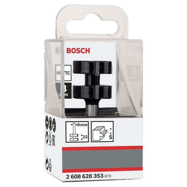 Фреза гребневая BOSCH 25x5x58 мм, хвостовик 8 мм (2608628353), фото , изображение 3 | SNABZHENIE.com.ua Фреза гребневая BOSCH 25x5x58 мм, хвостовик 8 мм (2608628353), фото , изображение 3 | SNABZHENIE.com.ua