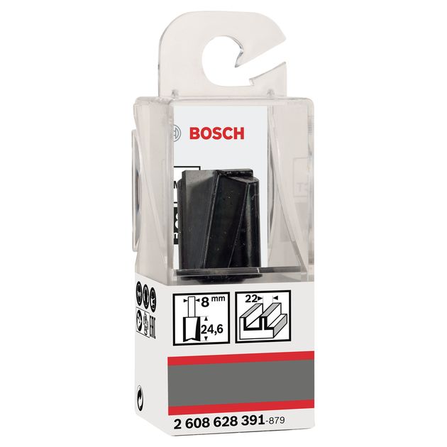 Фреза пазова 22 x 25 x 56 мм, хвостовик 8 мм BOSCH (2608628391), фото , зображення 2 | SNABZHENIE.com.ua