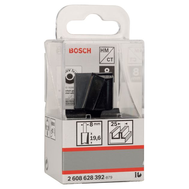 Фреза пазовая 25x20x51 мм, хвостовик 8 мм BOSCH (2608628392), фото , изображение 2 | SNABZHENIE.com.ua Фреза пазовая 25x20x51 мм, хвостовик 8 мм BOSCH (2608628392), фото , изображение 2 | SNABZHENIE.com.ua