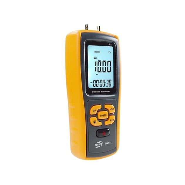 Дифференциальный микроманометр USB BENETECH GM511, ±10 кПа, фото  | SNABZHENIE.com.ua