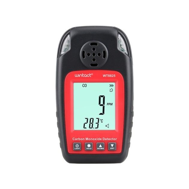 Газоанализатор CO и термометр WINTACT WT8825 (0-1000 ppm, 0-50°C), фото  | SNABZHENIE.com.ua
