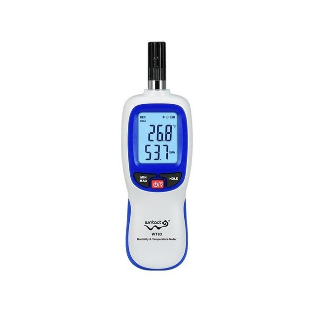 Термогигрометр WINTACT WT83, 0-100%, -20-70°C, фото  | SNABZHENIE.com.ua