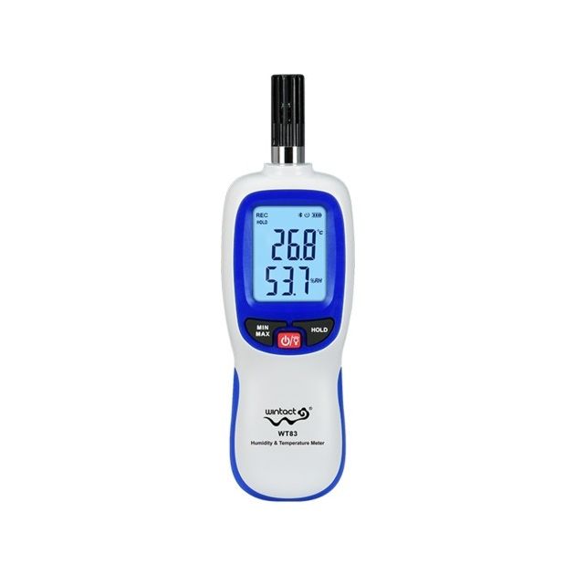 Термогигрометр Bluetooth WINTACT WT83B, 0-100%, -20-70°C, фото  | SNABZHENIE.com.ua