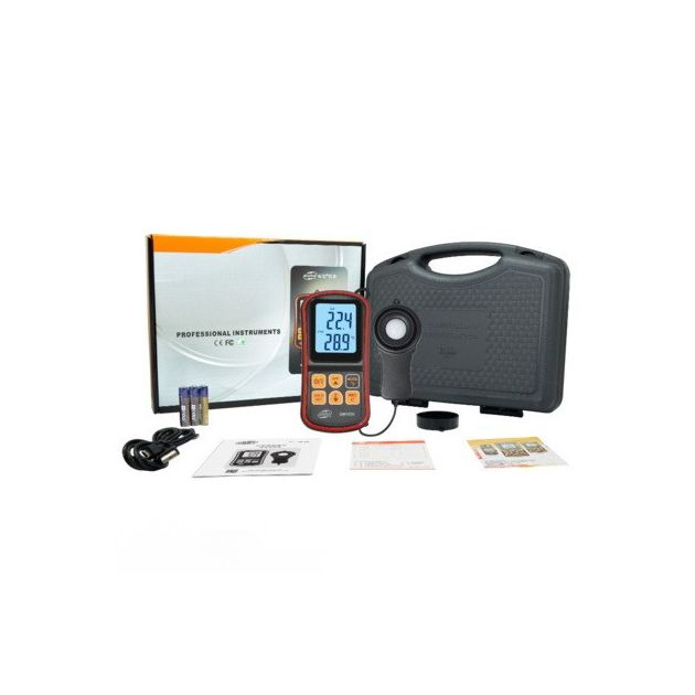 Люксметр с термометром BENETECH GM1030C, USB, 200000 Lux, фото , изображение 2 | SNABZHENIE.com.ua Люксметр с термометром BENETECH GM1030C, USB, 200000 Lux, фото , изображение 2 | SNABZHENIE.com.ua