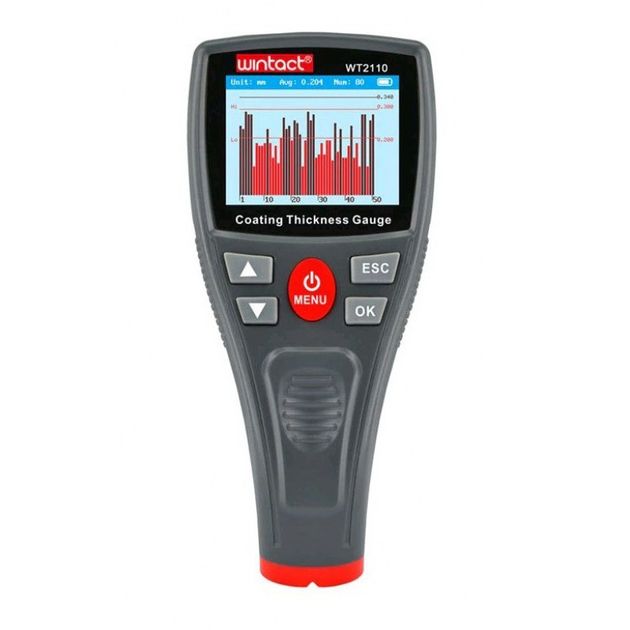 Толщиномер WINTACT WT2110 для авто Fe/nFe, 0-1500 мкм, фото , изображение 6 | SNABZHENIE.com.ua Толщиномер WINTACT WT2110 для авто Fe/nFe, 0-1500 мкм, фото , изображение 6 | SNABZHENIE.com.ua