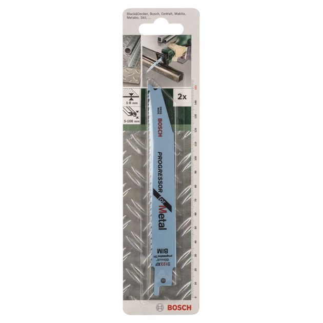 Полотно ножовочное Bimetall S 123 XF Progressor для металла BOSCH, фото , изображение 2 | SNABZHENIE.com.ua Полотно ножовочное Bimetall S 123 XF Progressor для металла BOSCH, фото , изображение 2 | SNABZHENIE.com.ua