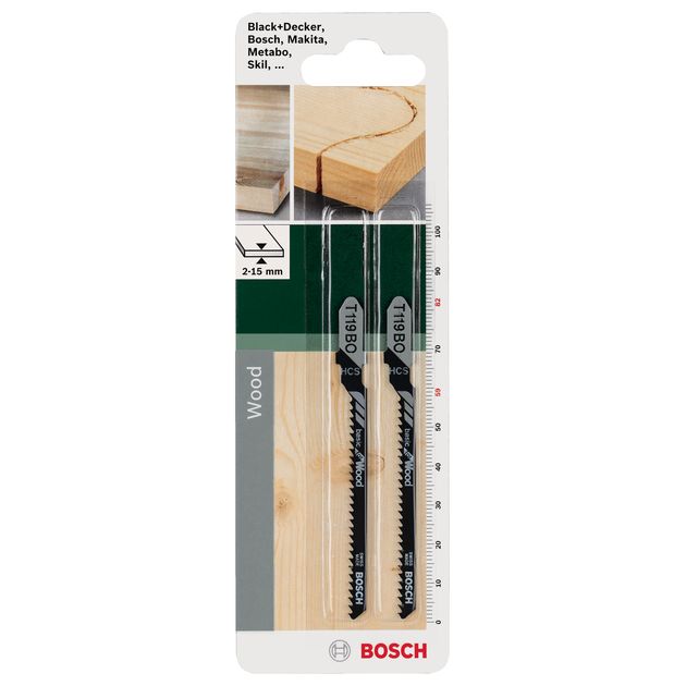 Полотно HCS T 119 BO Basic для лобзиков BOSCH по дереву, фото , изображение 3 | SNABZHENIE.com.ua Полотно HCS T 119 BO Basic для лобзиков BOSCH по дереву, фото , изображение 3 | SNABZHENIE.com.ua