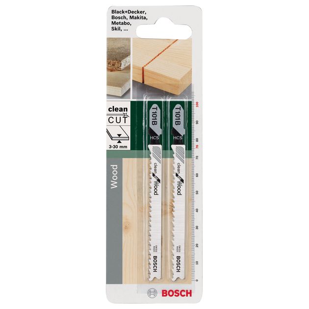 Полотно HCS T 101 B Clean для лобзиков BOSCH по дереву, фото , изображение 3 | SNABZHENIE.com.ua Полотно HCS T 101 B Clean для лобзиков BOSCH по дереву, фото , изображение 3 | SNABZHENIE.com.ua