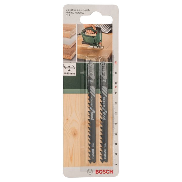 Полотно для лобзика HCS, T 144 DP Precision for Wood BOSCH, фото , зображення 2 | SNABZHENIE.com.ua Полотно для лобзика HCS, T 144 DP Precision for Wood BOSCH, фото , зображення 2 | SNABZHENIE.com.ua