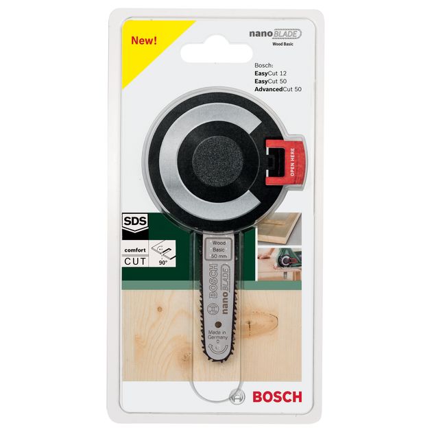 Пильное полотно Bosch nanoBLADE Wood Basic 50 мм (2609256D83), фото , изображение 3 | SNABZHENIE.com.ua Пильное полотно Bosch nanoBLADE Wood Basic 50 мм (2609256D83), фото , изображение 3 | SNABZHENIE.com.ua
