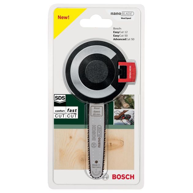 Пильне полотно Bosch NanoBLADE Wood Speed 65 BOSCH (2609256D86), фото , зображення 3 | SNABZHENIE.com.ua Пильне полотно Bosch NanoBLADE Wood Speed 65 BOSCH (2609256D86), фото , зображення 3 | SNABZHENIE.com.ua