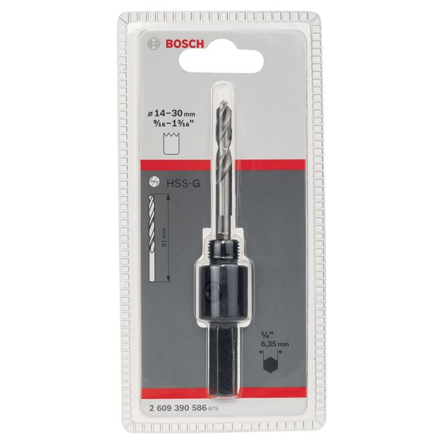 Переходник 1/4" (6,35 мм) для коронок 14-30 мм BOSCH, фото , изображение 3 | SNABZHENIE.com.ua Переходник 1/4" (6,35 мм) для коронок 14-30 мм BOSCH, фото , изображение 3 | SNABZHENIE.com.ua