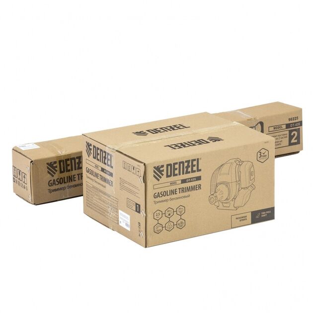 Триммер бензиновий DT-43S, 43см³, 2,5 к.с., роз'ємна штанга, складається з 2 частин Denzel (96225D), фото , зображення 12 | SNABZHENIE.com.ua Триммер бензиновий DT-43S, 43см³, 2,5 к.с., роз'ємна штанга, складається з 2 частин Denzel (96225D), фото , зображення 12 | SNABZHENIE.com.ua
