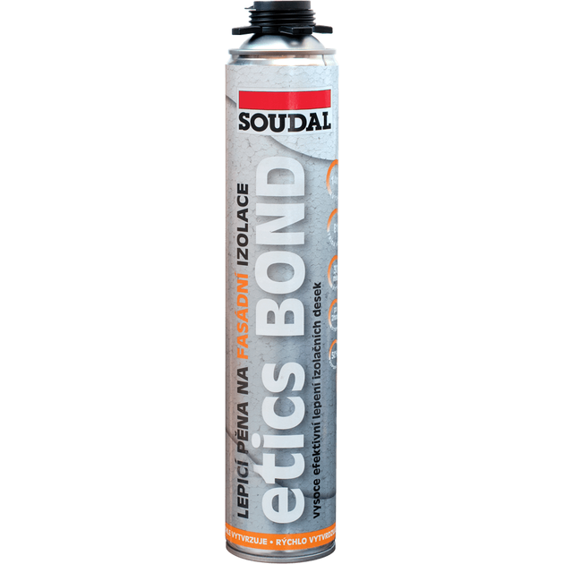Пена для утеплителя Etics BOND 800 мл пистолет SOUDAL, фото  | SNABZHENIE.com.ua