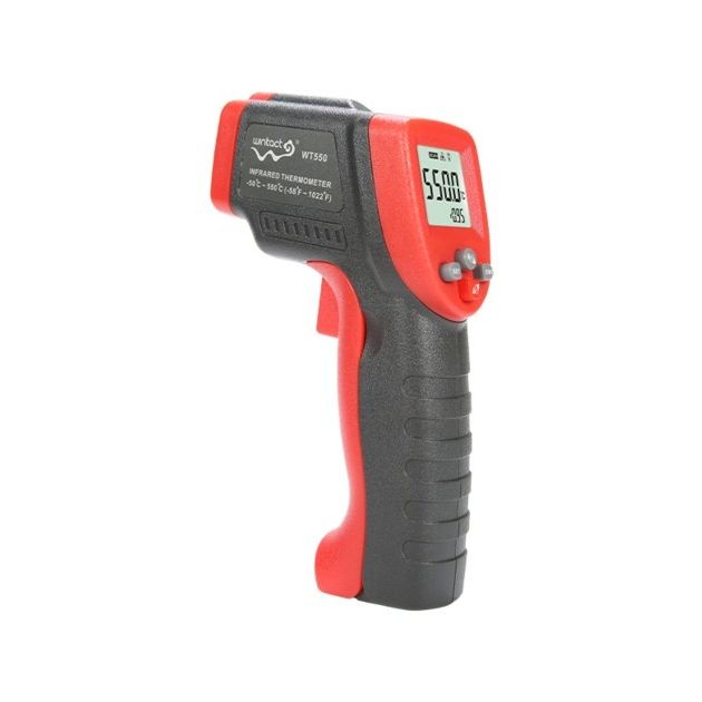 Бесконтактный инфракрасный термометр WINTACT WT550 -50-550°C, фото  | SNABZHENIE.com.ua