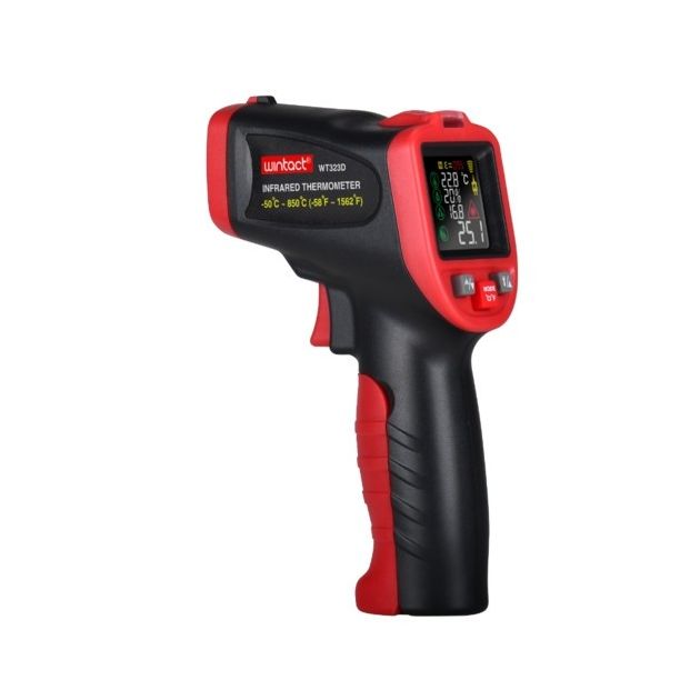 Пирометр WINTACT WT323D -50-850°C (термогигрометр, термопара), фото  | SNABZHENIE.com.ua