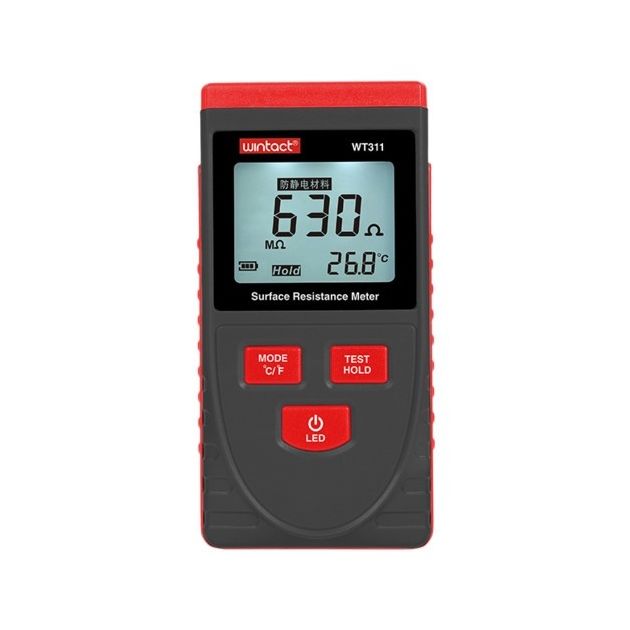 Тестер сопротивления поверхности WINTACT WT311 (100Ω ~1000ГΩ), фото  | SNABZHENIE.com.ua