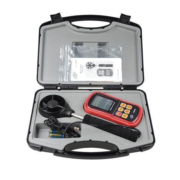 Анемометр BENETECH GM8909, 0,3-45 м/с, 0-45°C, фото , изображение 3 | SNABZHENIE.com.ua Анемометр BENETECH GM8909, 0,3-45 м/с, 0-45°C, фото , изображение 3 | SNABZHENIE.com.ua