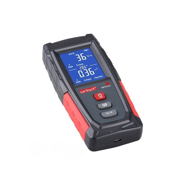 Детектор электромагнитного излучения WINTACT WT3121 (1-1999В/м, 0,01-99,9μt), фото , изображение 2 | SNABZHENIE.com.ua Детектор электромагнитного излучения WINTACT WT3121 (1-1999В/м, 0,01-99,9μt), фото , изображение 2 | SNABZHENIE.com.ua