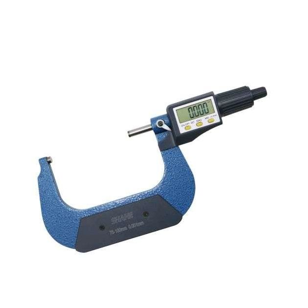 Микрометр 75-100 мм цифровий PROTESTER 5202-100, фото , зображення 7 | SNABZHENIE.com.ua