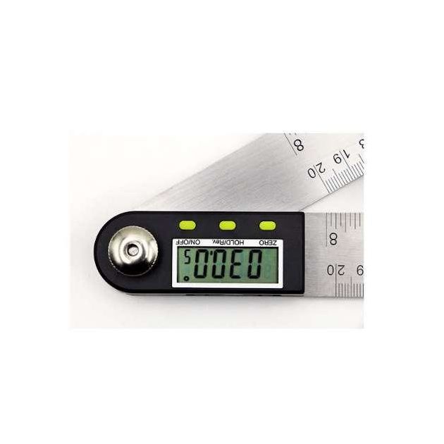 Складна лінійка для вимірювання кутів (угломір електронний) 200 мм PROTESTER 5422-200, фото , зображення 6 | SNABZHENIE.com.ua