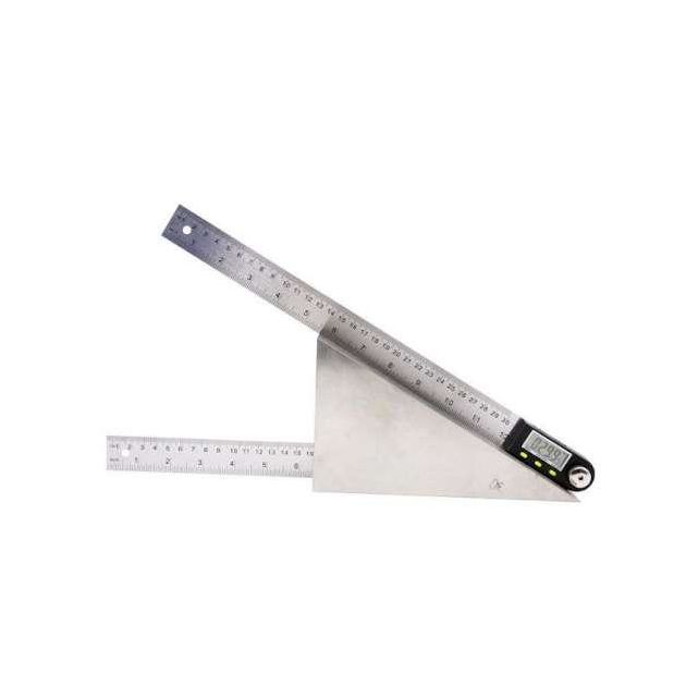 Угломір електронний (транспортир, малка) з лінійкою 300 мм PROTESTER 5422-300, фото , зображення 2 | SNABZHENIE.com.ua