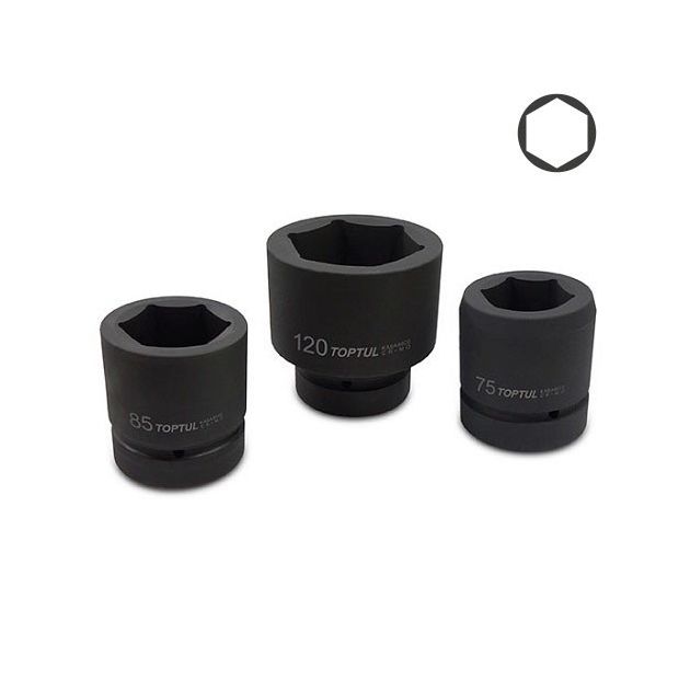 Головка торцевая ударная 2-1/2" 110мм TOPTUL KABA80B0, фото  | SNABZHENIE.com.ua
