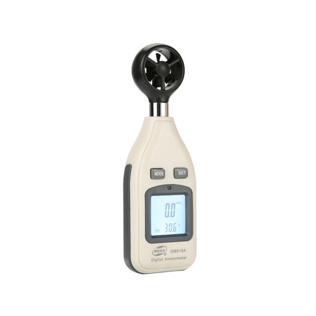 Цифровой анемометр BENETECH GM816A 0,1-30м/с, -10-45°C, фото  | SNABZHENIE.com.ua