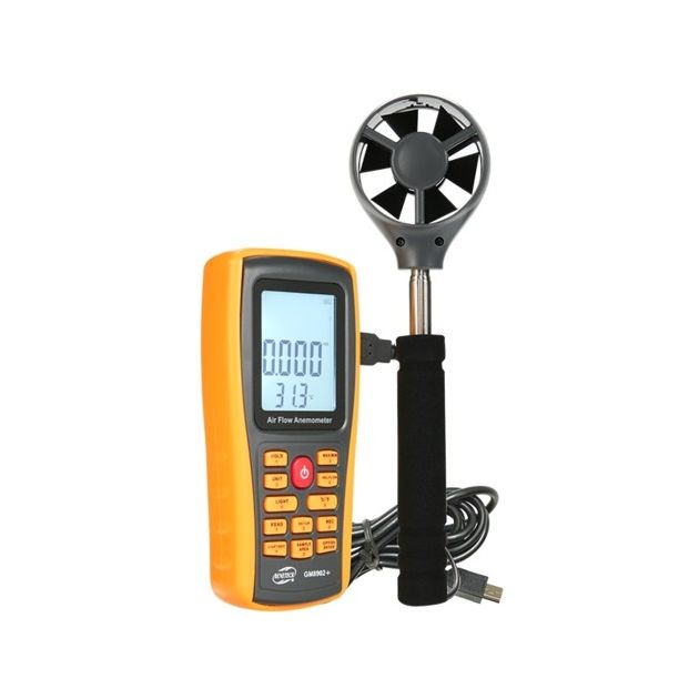 Анемометр профессиональный USB 0,3-45 м/с, 0-45 °C BENETECH GM8902X, фото  | SNABZHENIE.com.ua