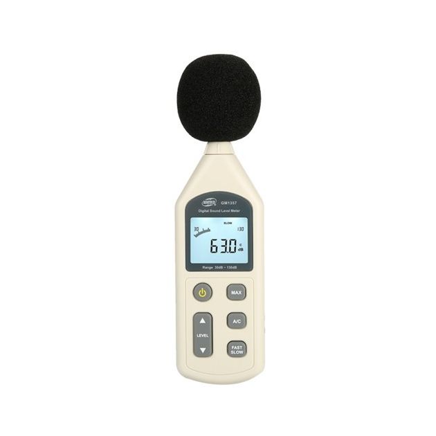 Измеритель уровня шума BENETECH GM1357, 30-130 дБ, фото  | SNABZHENIE.com.ua